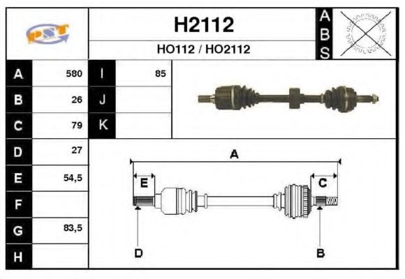 SNRA H2112