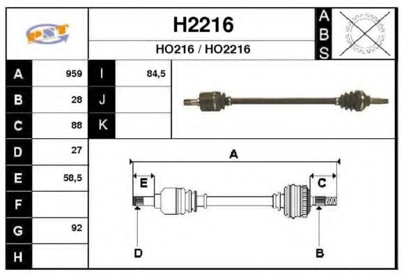 SNRA H2216