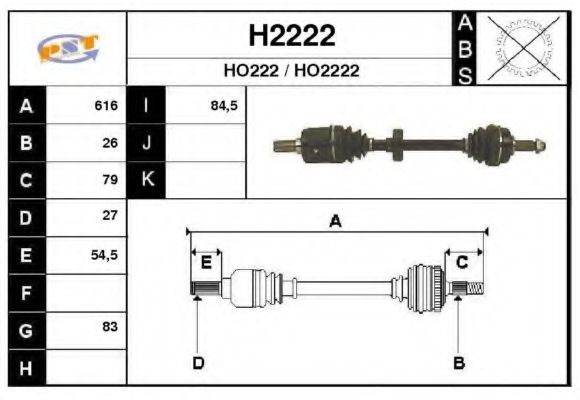 SNRA H2222