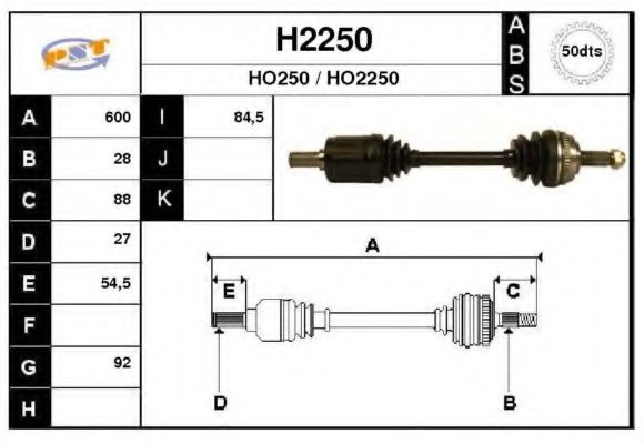 SNRA H2250