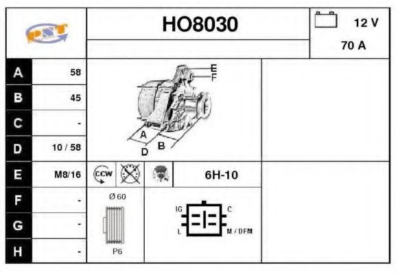 SNRA HO8030