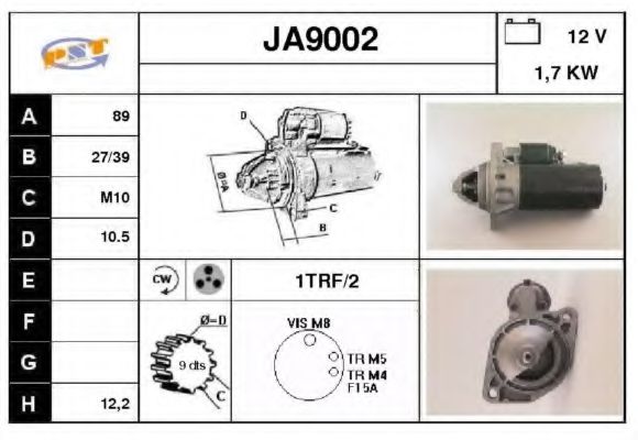 SNRA JA9002