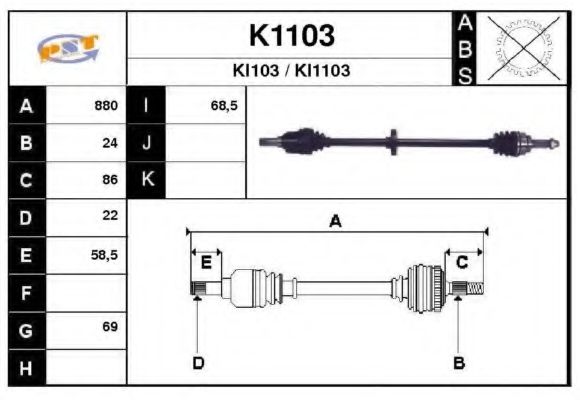 SNRA K1103