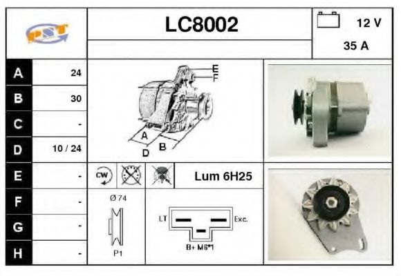 SNRA LC8002