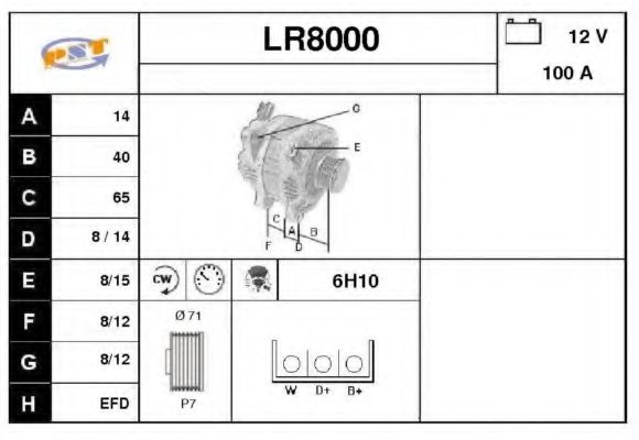 SNRA LR8000