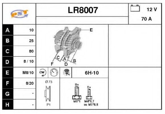 SNRA LR8007