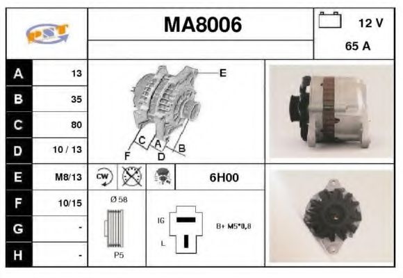 SNRA MA8006