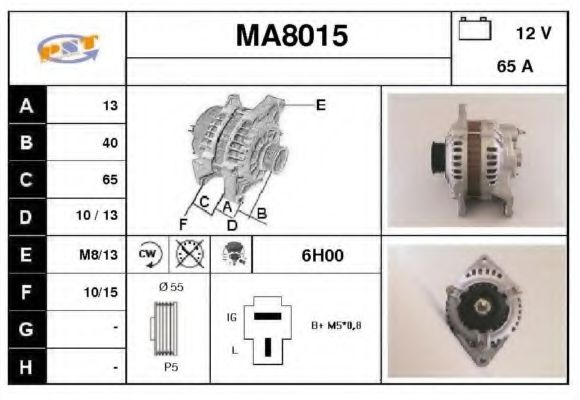 SNRA MA8015