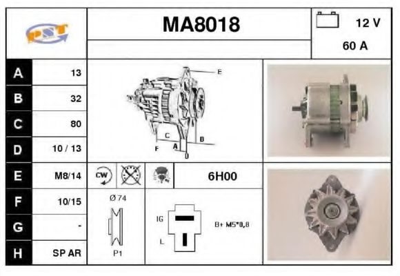 SNRA MA8018