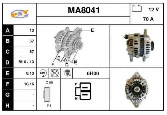 SNRA MA8041