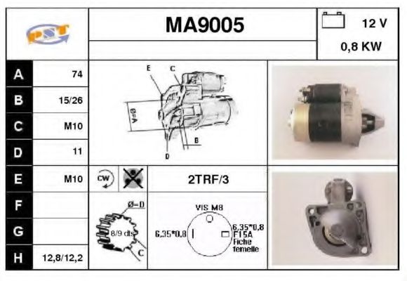 SNRA MA9005