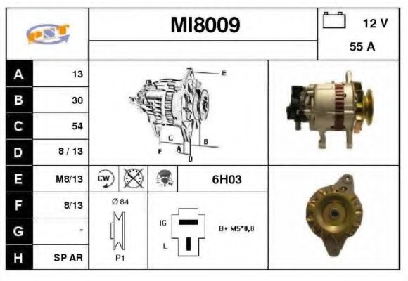 SNRA MI8009