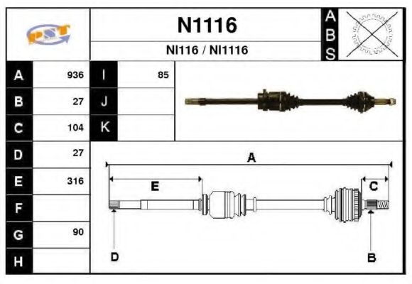 SNRA N1116