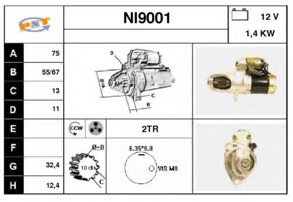 SNRA NI9001