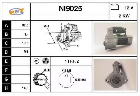 SNRA NI9025