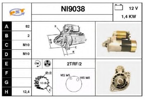 SNRA NI9038