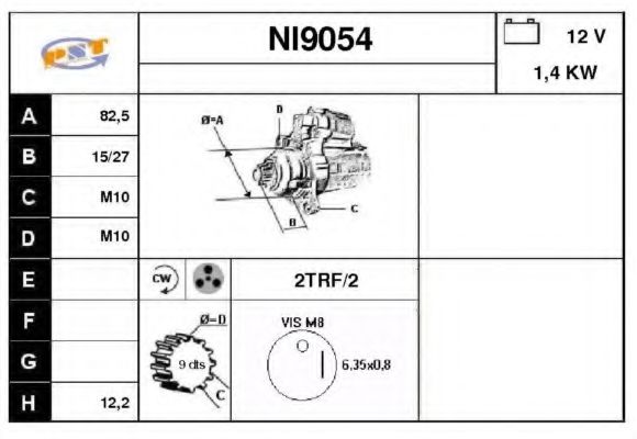 SNRA NI9054