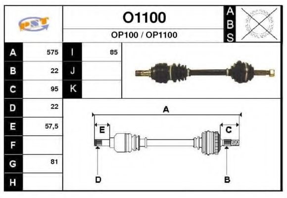 SNRA O1100