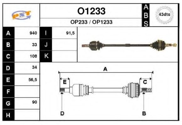 SNRA O1233