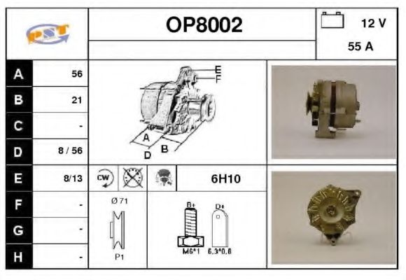 SNRA OP8002