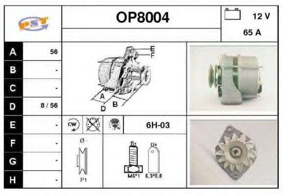 SNRA OP8004