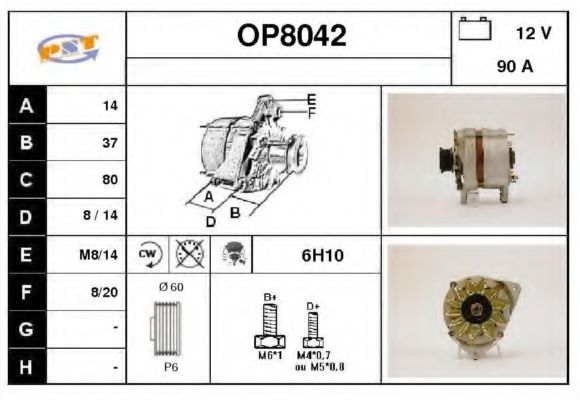 SNRA OP8042