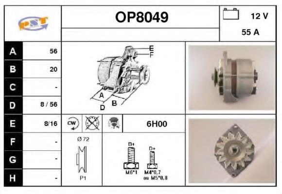 SNRA OP8049