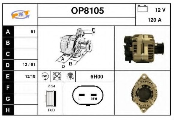 SNRA OP8105