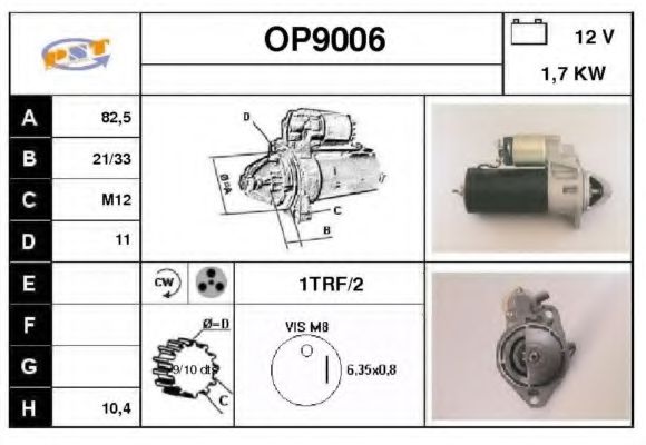 SNRA OP9006