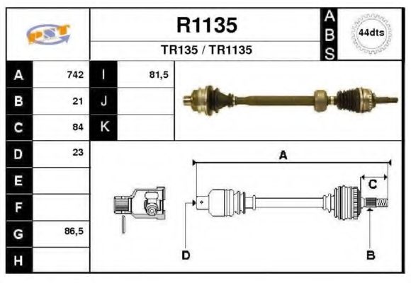 SNRA R1135