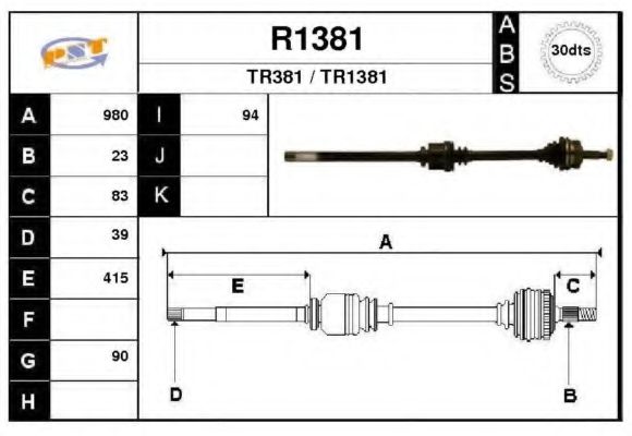 SNRA R1381