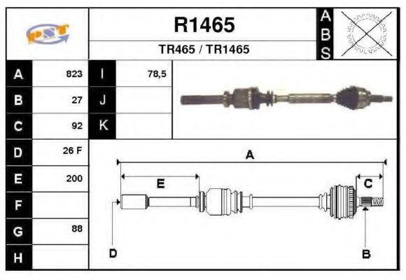 SNRA R1465