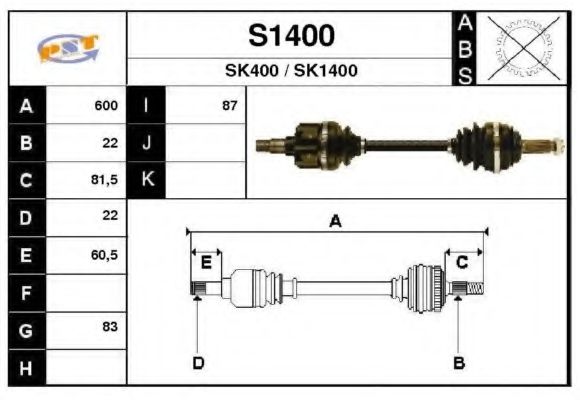 SNRA S1400