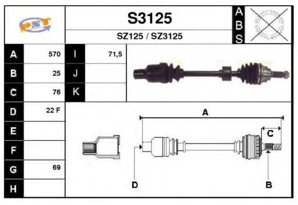 SNRA S3125