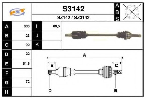 SNRA S3142