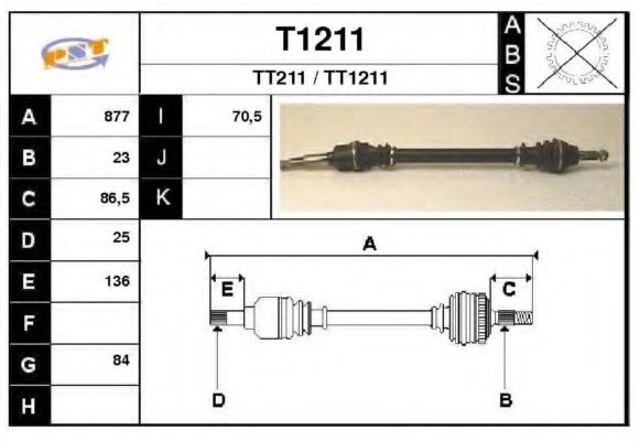 SNRA T1211