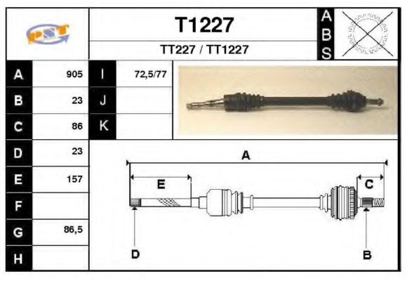 SNRA T1227