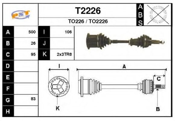 SNRA T2226