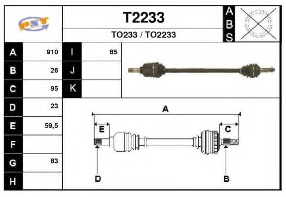 SNRA T2233