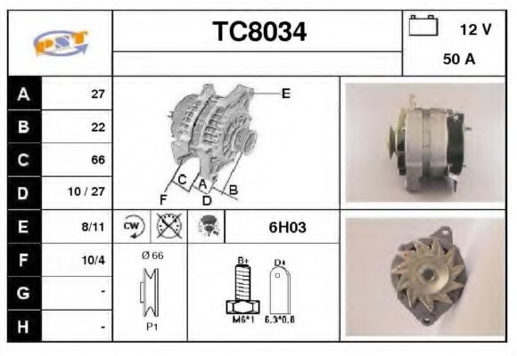 SNRA TC8034