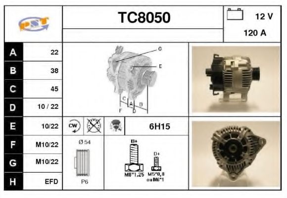 SNRA TC8050