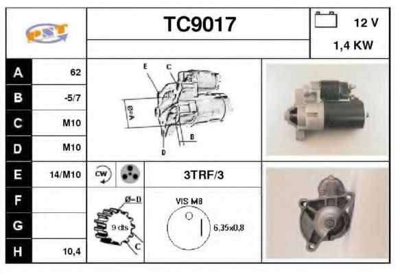 SNRA TC9017