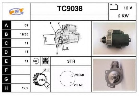 SNRA TC9038