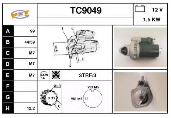 SNRA TC9049