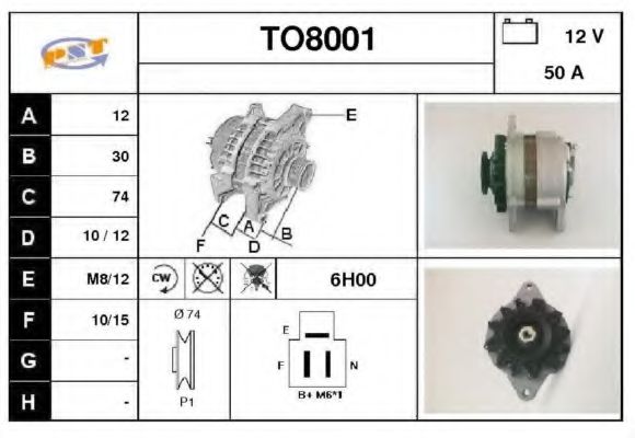 SNRA TO8001