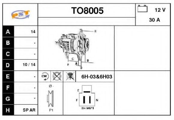 SNRA TO8005