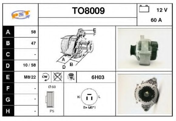 SNRA TO8009