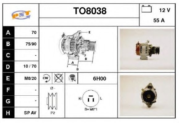 SNRA TO8038