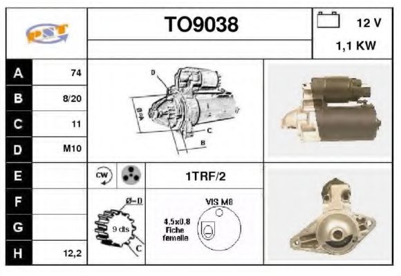 SNRA TO9038