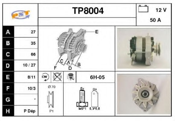 SNRA TP8004